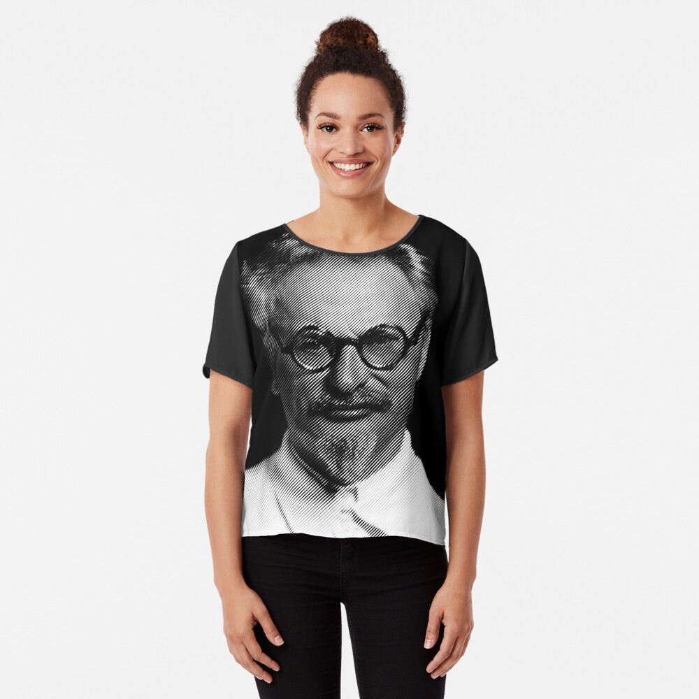 Leon Trotsky Chiffon Top