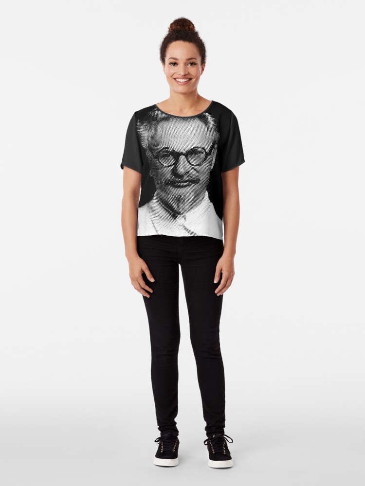 Alternate view of Leon Trotsky Chiffon Top