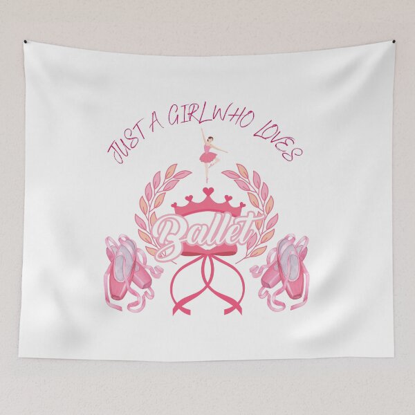 Item preview, Just A Girl Who Loves Ballet designed and sold by Quirky Dez.