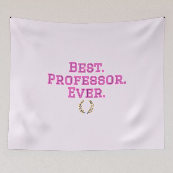 Item preview, Best Professor pink designed and sold by cmd-art.