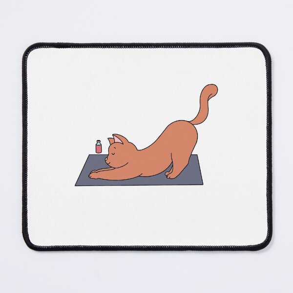 Item preview, Cat yoga stretch designed and sold by Lauren Kenney.