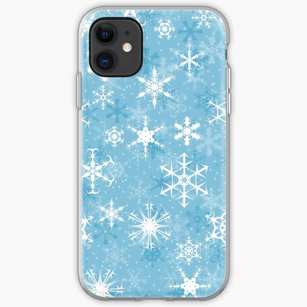 Snowflakes iPhone Soft Case