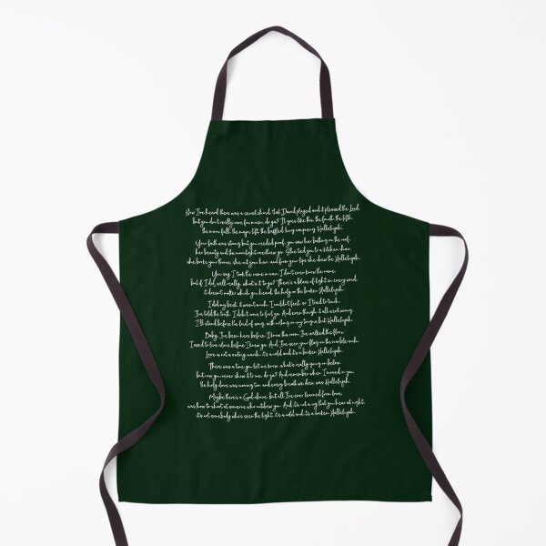 Item preview, Hallelujah - Leonard Cohen (lyrics) designed and sold by edwardken.