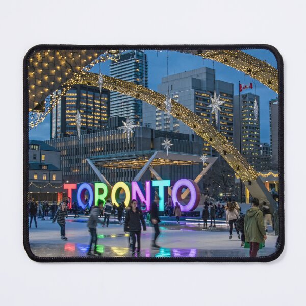 Item preview, Skating under the Stars in Nathan Phillips Square designed and sold by Gerda Grice Photography.