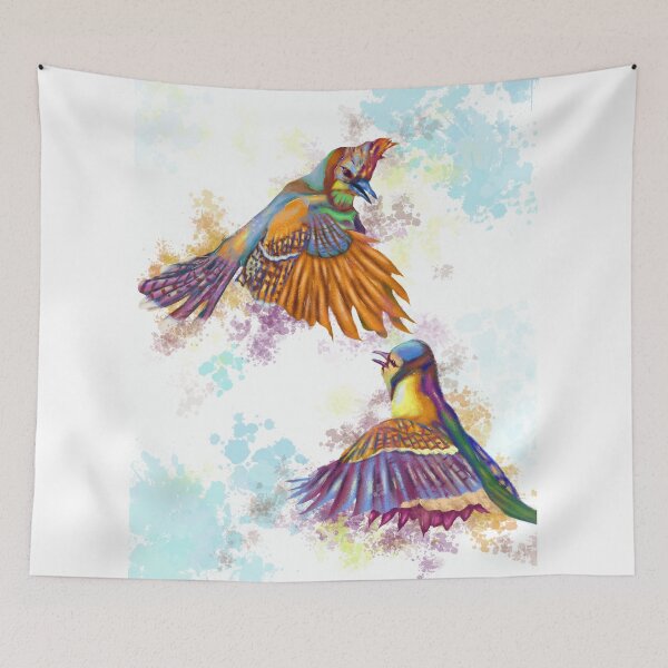 Item preview, Prismatic Blue Jays designed and sold by Skunk-en.