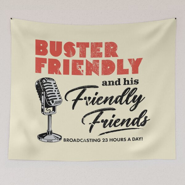 Item preview, Buster Friendly and His Friendly Friends designed and sold by Murder of Crows.