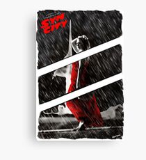 Syn City - My Tribute to Frank Miller's art Canvas Print