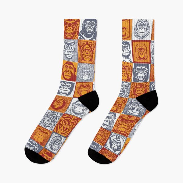 Item preview, Hawaiian Tribal and other styles Gorilla Face Check Checker Pattern designed and sold by pelagio.