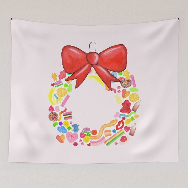 Item preview, Deck The Halls With Lots Of Lollies designed and sold by makemerriness.
