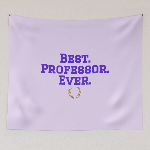 Item preview, Best Professor purple designed and sold by cmd-art.