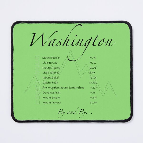 Item preview, Washington - in Black text designed and sold by daysray.