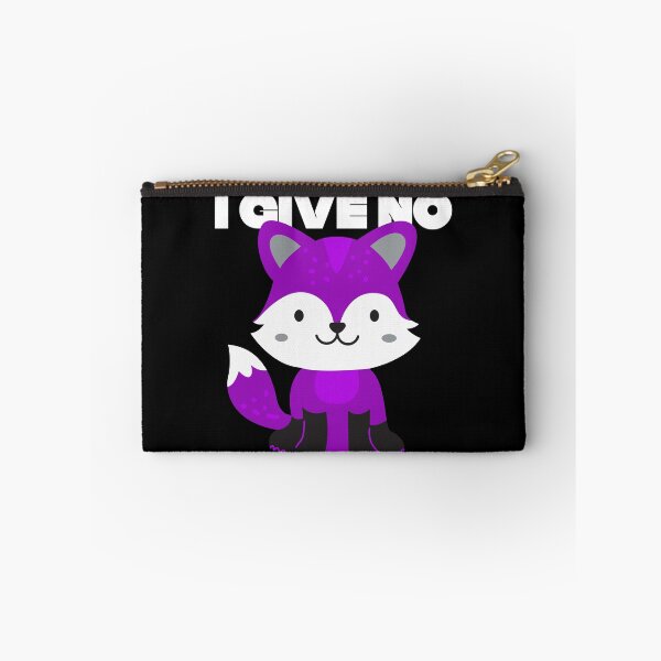 Item preview, I Give No Fox. Asexual Pride designed and sold by Subtle Pride Shop.