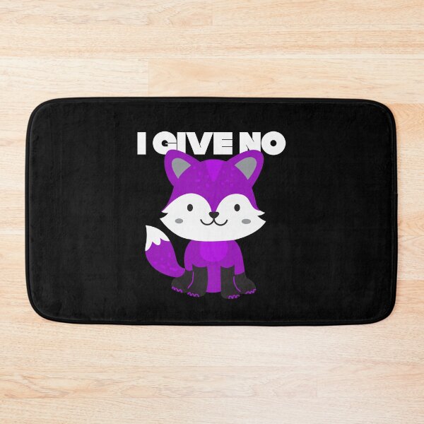 Item preview, I Give No Fox. Asexual Pride designed and sold by Subtle Pride Shop.