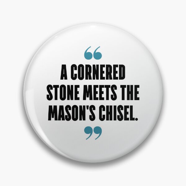 Item preview, A cornered stone meets the mason's chisel. designed and sold by 1Lio.