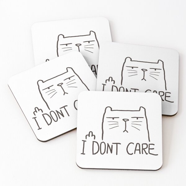 Item preview, I don’t care designed and sold by TingDesign.
