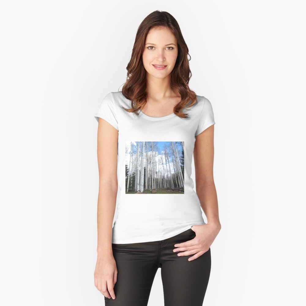 Item preview, Fitted Scoop T-Shirt designed and sold by RBCat007.