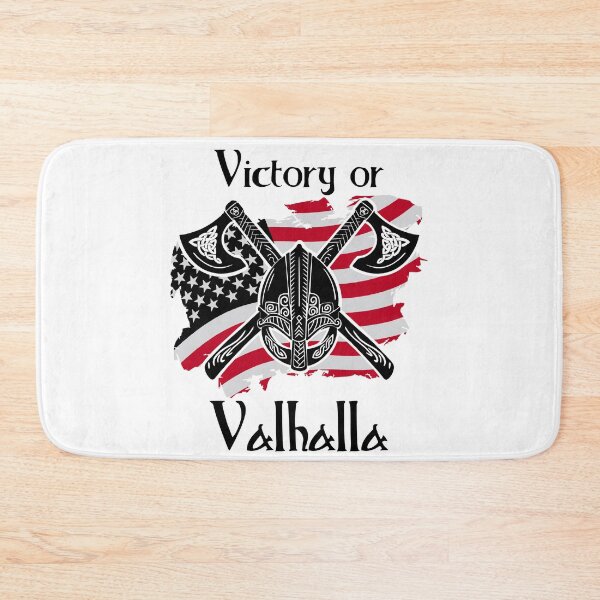 Item preview, Victory or Valhalla - Norse Spirit - Us Flag designed and sold by Georgy09.