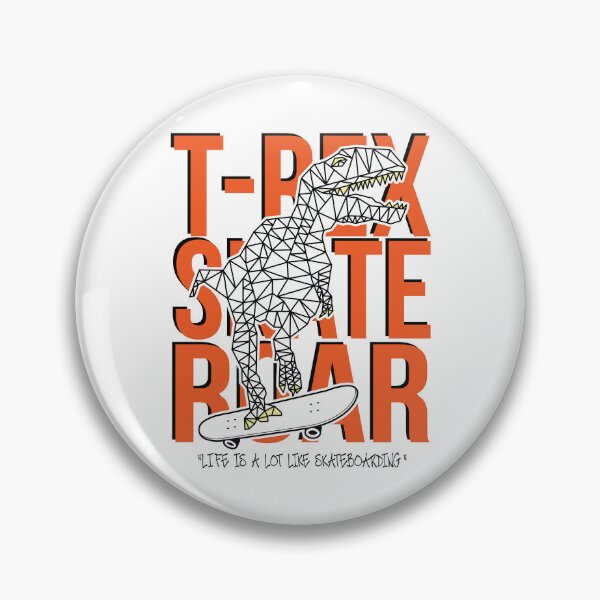 Item preview, Diseño deportivo T Rex Skate Roar Cool Dino designed and sold by zoripet Store.