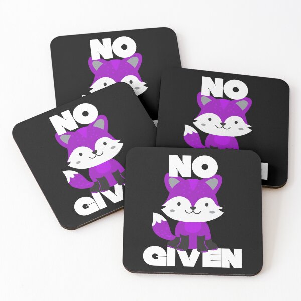 Item preview, No Fox Given. Asexual Pride designed and sold by Subtle Pride Shop.