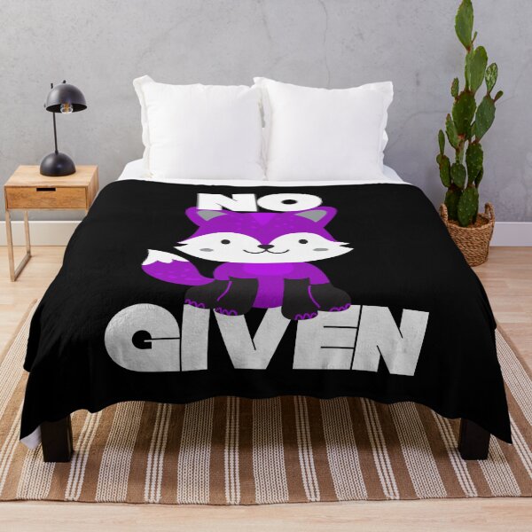 Item preview, No Fox Given. Asexual Pride designed and sold by Subtle Pride Shop.