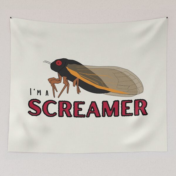 Item preview, Cicada I'm a Screamer designed and sold by FlakeyBiscuit3.