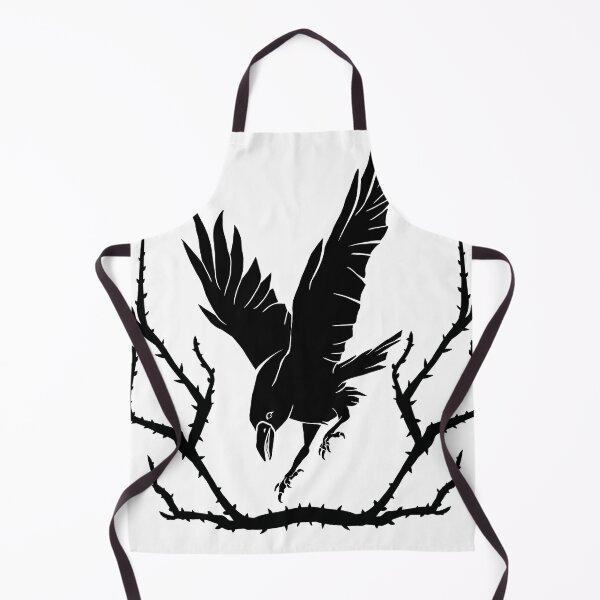 Item preview, Raven Flying through Rose Thorns designed and sold by Skadi-Designs.