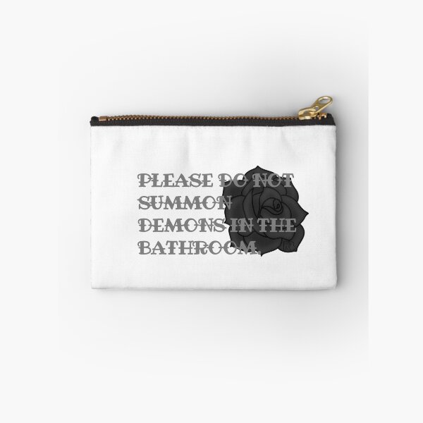 Item preview, Please Do Not Summon Demons in the Bathroom designed and sold by RooBooCo.