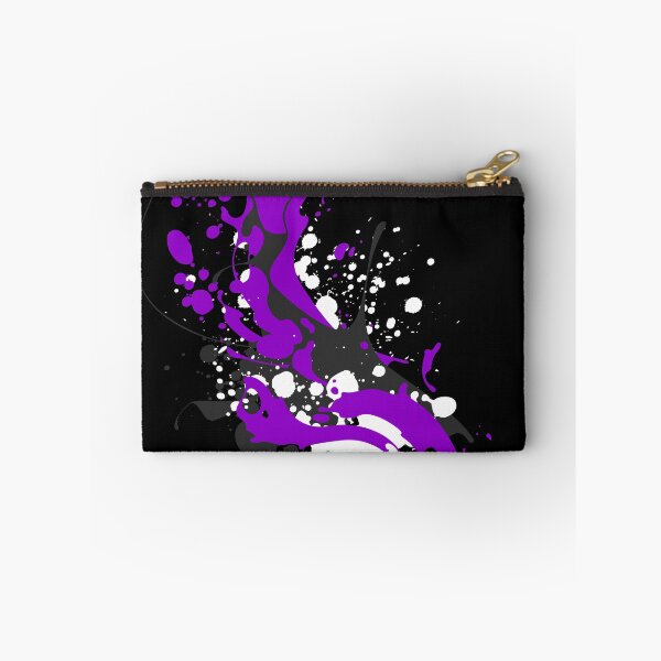 Item preview, Paint Splatter Ace Flag Colors. Asexual Pride designed and sold by Subtle Pride Shop.
