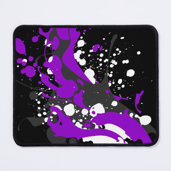 Item preview, Paint Splatter Ace Flag Colors. Asexual Pride designed and sold by Subtle Pride Shop.