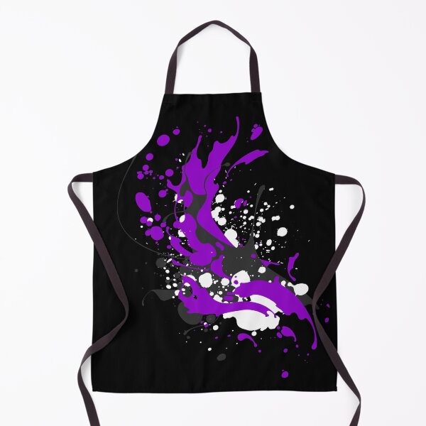 Item preview, Paint Splatter Ace Flag Colors. Asexual Pride designed and sold by Subtle Pride Shop.
