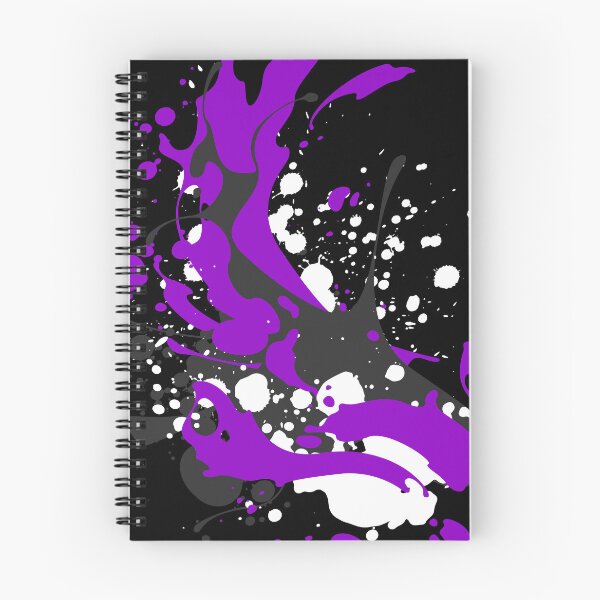 Item preview, Paint Splatter Ace Flag Colors. Asexual Pride designed and sold by Subtle Pride Shop.