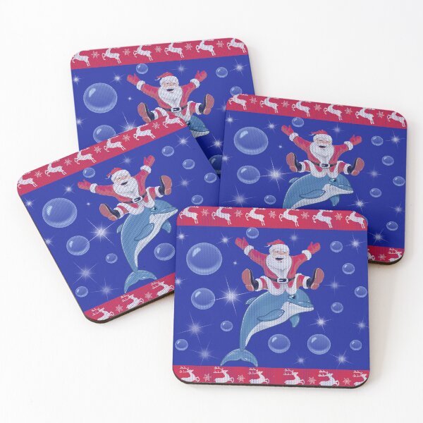Item preview, Santa And Dolphins designed and sold by TJR-Production.