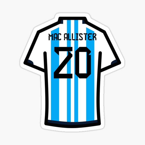 Pack 20 Stickers para Termo Selección Argentina Campeon Mundial