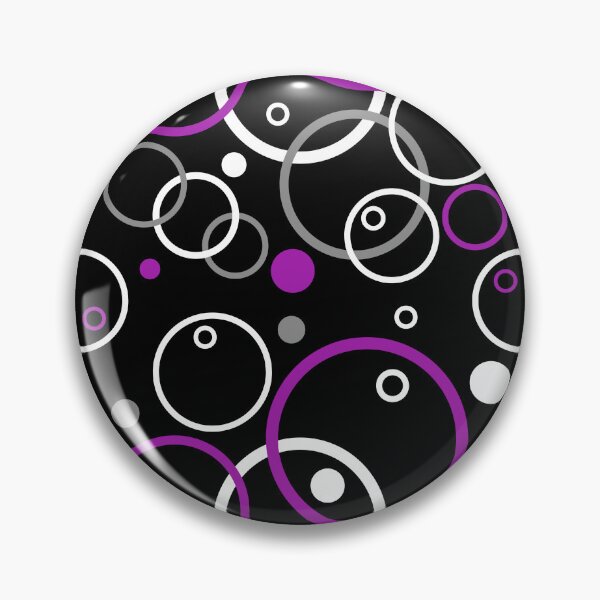 Item preview, Circles Background Ace. Asexual Pride designed and sold by Subtle Pride Shop.