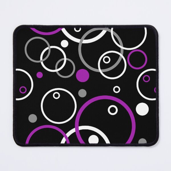 Item preview, Circles Background Ace. Asexual Pride designed and sold by Subtle Pride Shop.