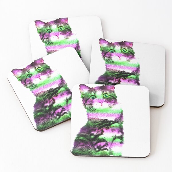 Item preview,  classic cat sticker designed and sold by SociableAnimals.