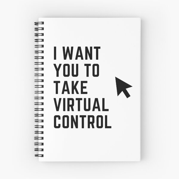 Item preview, Virtual Control (Black Lettering) designed and sold by partleesunee.
