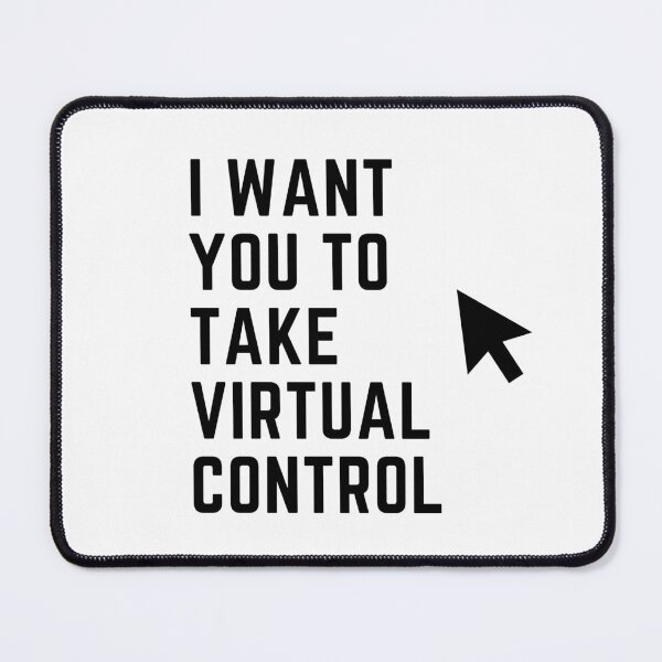 Item preview, Virtual Control (Black Lettering) designed and sold by partleesunee.