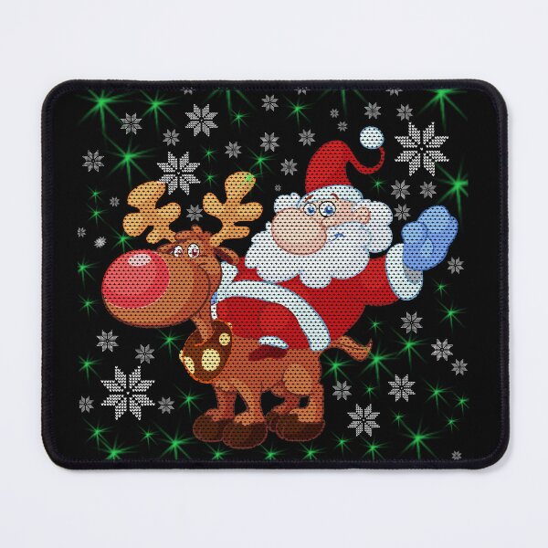 Item preview, Santa And Rudolph The Reindeer designed and sold by TJR-Production.