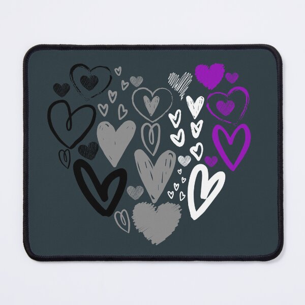 Item preview, Valentines Day Ace Hearts. Asexual Pride designed and sold by Subtle Pride Shop.