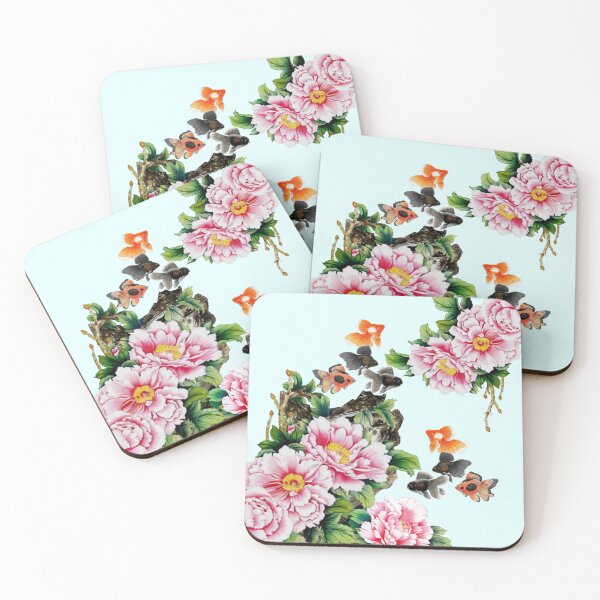 Item preview, Fancy Goldfish and Peonies II designed and sold by Anthony Seeker.