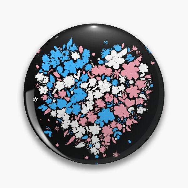 Item preview, Valentines Day Trans Hearts. Transgender Pride designed and sold by Subtle Pride Shop.