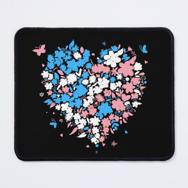 Item preview, Valentines Day Trans Hearts. Transgender Pride designed and sold by Subtle Pride Shop.