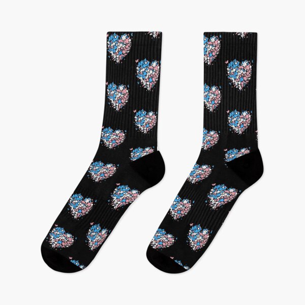 Item preview, Valentines Day Trans Hearts. Transgender Pride designed and sold by Subtle Pride Shop.
