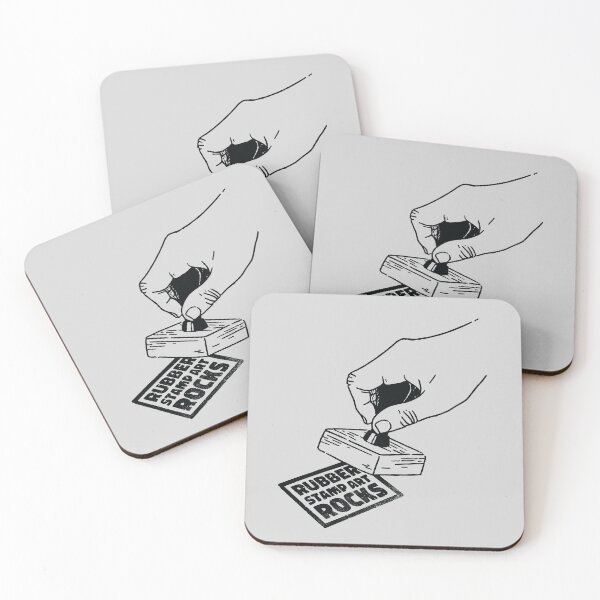 Item preview, Rubber Stamp Art Rocks designed and sold by popularthreadz.