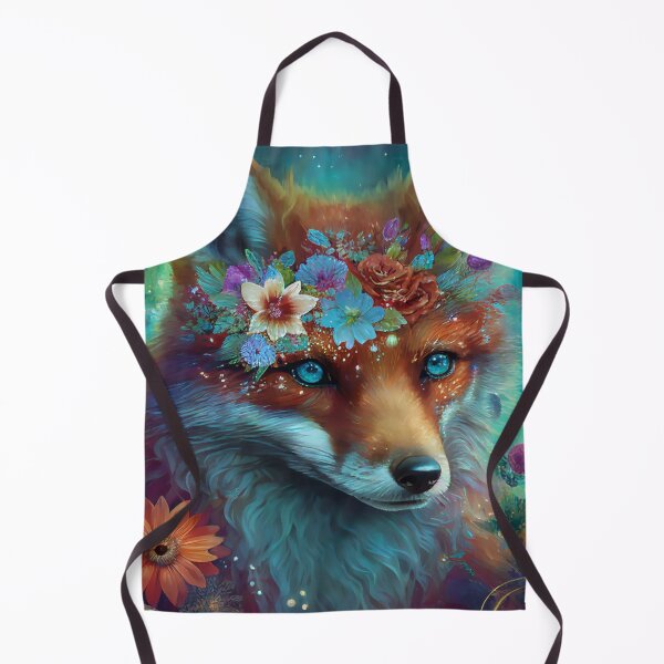 Item preview, Fox Magic in the Neon Night Garden designed and sold by Orianah.