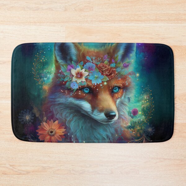 Item preview, Fox Magic in the Neon Night Garden designed and sold by Orianah.