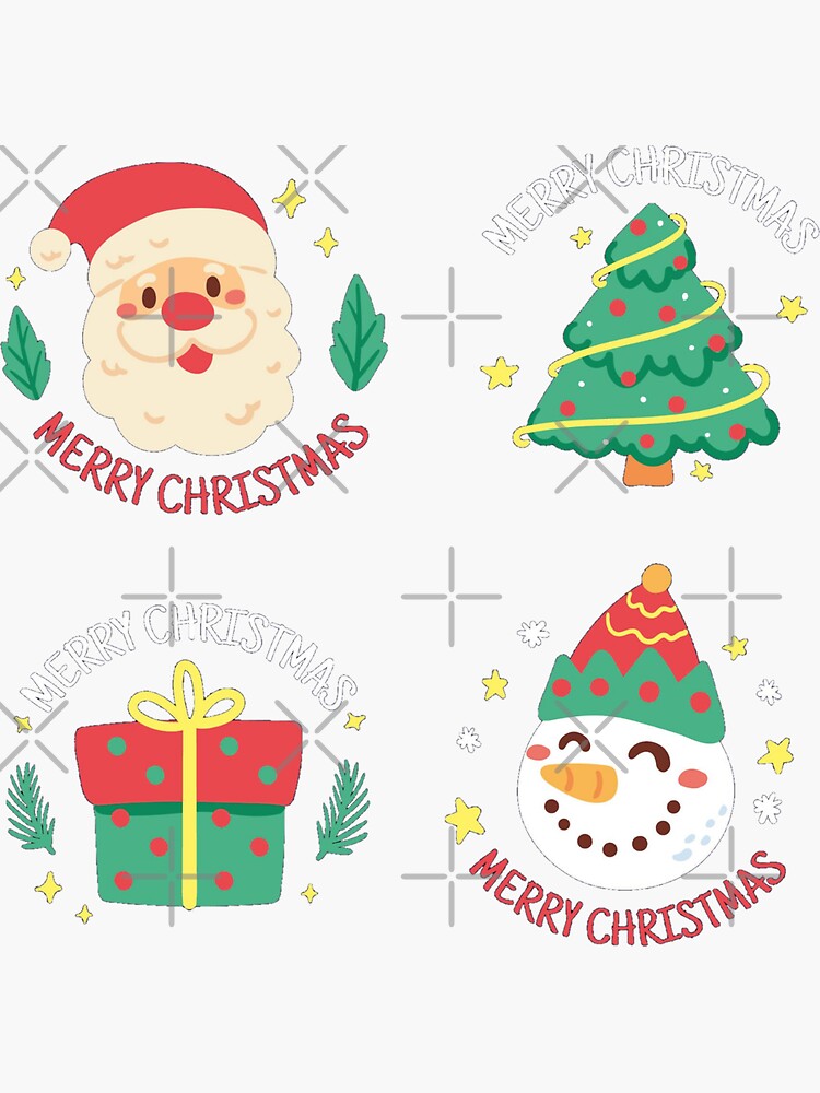 Free Vector  Hand drawn christmas decoration collection