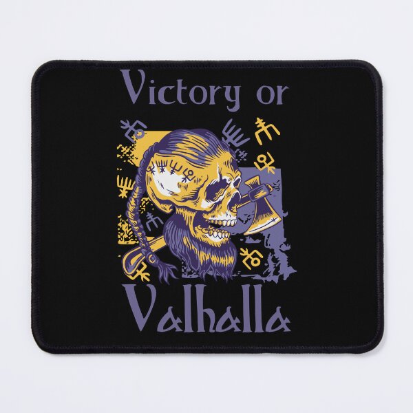 Item preview, Victory or Valhalla - Viking Yellow Purple designed and sold by Georgy09.