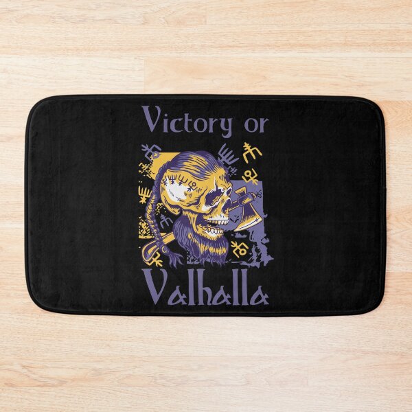 Item preview, Victory or Valhalla - Viking Yellow Purple designed and sold by Georgy09.